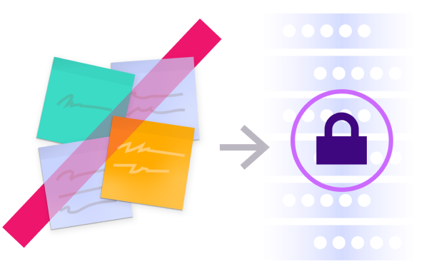 No more unsafe credential anagement practices