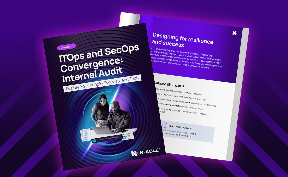 Thumbnail image for the ITops and SecOps report