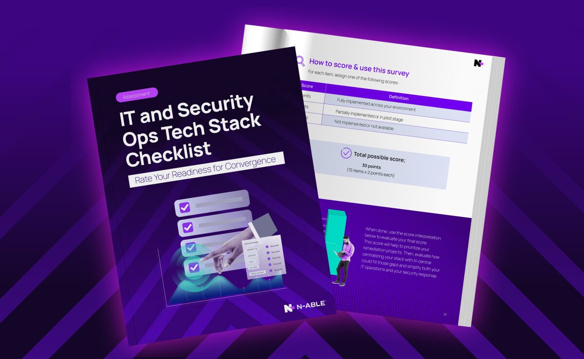 IT and Security Ops Tech Stack checklist