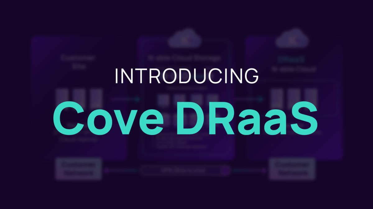 Disaster Recovery as a Service (DRaaS) – N-able Cove
